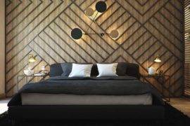 Pattern Craze: Geometric Accent Wall Ideas for the Bedroom