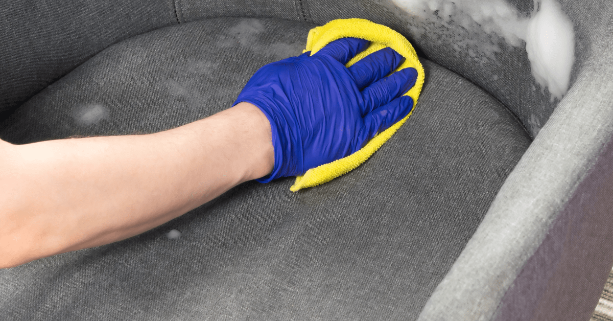 Quick and Easy Chemical-Free Upholstery Cleaning