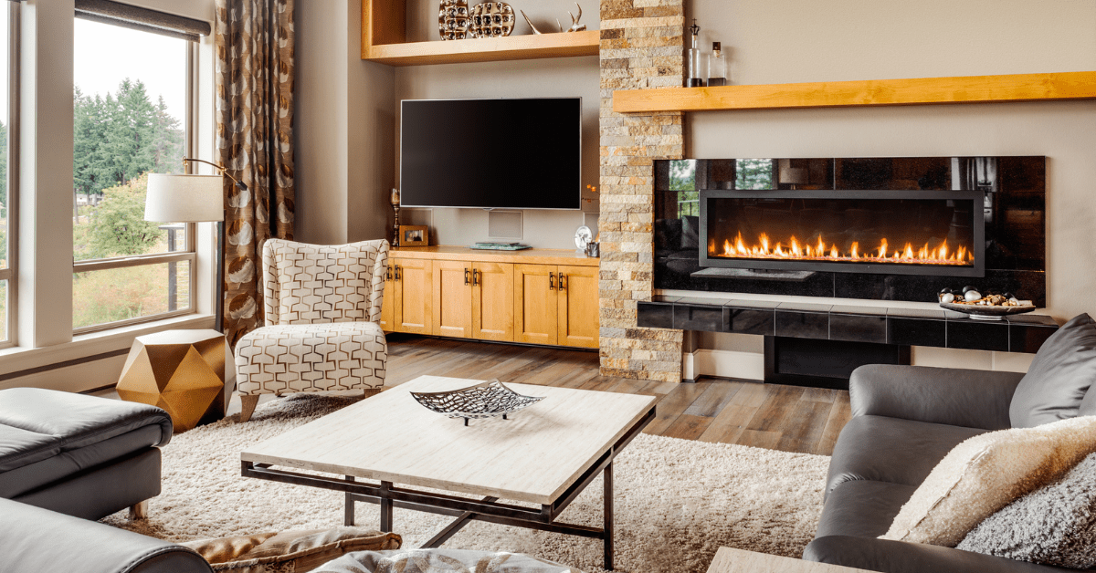 Bring Instant Elegance to Your Home with Wall Built-In Fireplace Decor Ideas